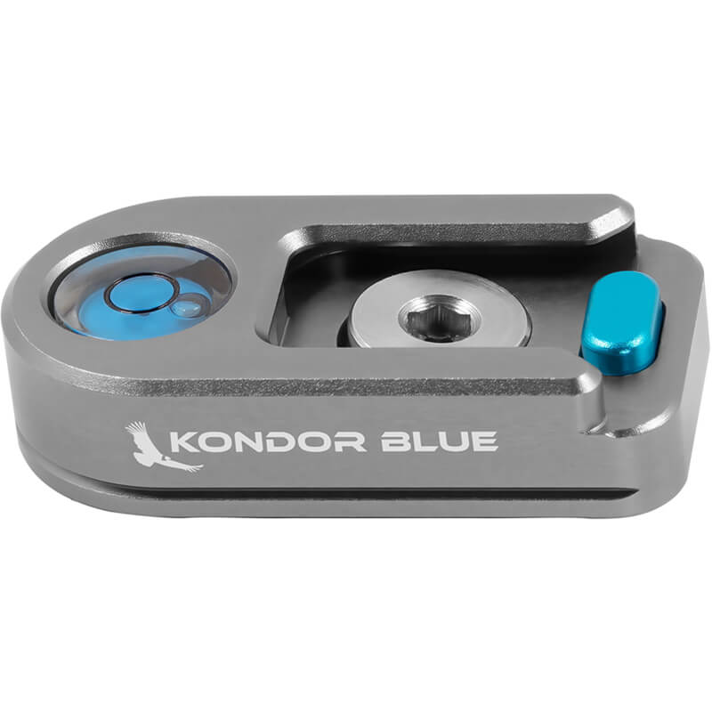 Kondor Blue Bubble Level Cold Shoe with Safety Release